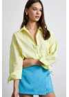 Must Have Poplin Gömlek Sarı