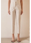 Skinny Kumaş Pantolon Beyaz