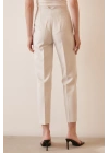 Skinny Kumaş Pantolon Beyaz