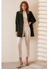 Skinny Kumaş Pantolon Beyaz