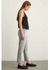 Skinny Kumaş Pantolon Gri