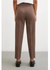 Skinny Kumaş Pantolon Kahve