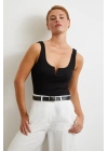 V Demirli Top Siyah