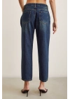 Yüksel Bel Mom Jean Lacivert