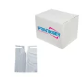 Pratikser Disposable Patient Apron White - 50x60cm - Box
