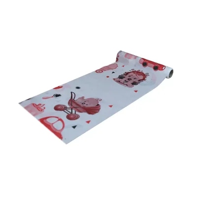 Pratikser Disposable Diaper Changing Cover Printed - 50x65cm - Roll