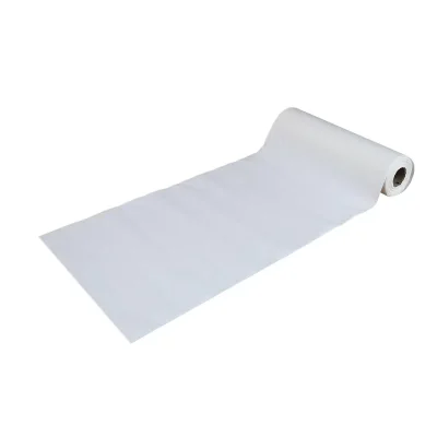 Pratikser Disposable Bed Sheet/Stretcher Cover White - 100x200cm - Roll