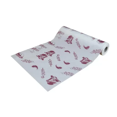 Pratikser Disposable Butcher Packaging Printed - 33x50cm - Roll