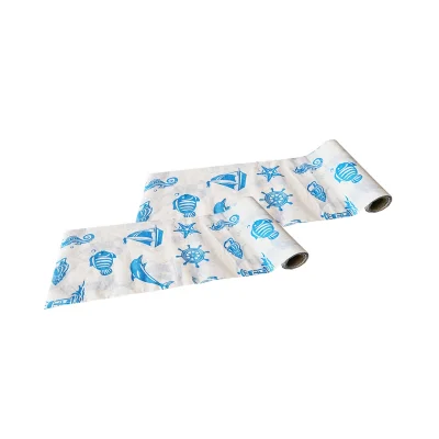 Pratikser Disposable Tablecloth Sea - 100x150cm - 2 Rolls