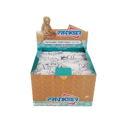 Pratikser Disposable Prayer Rug Crescent - 60x115cm - S.Box