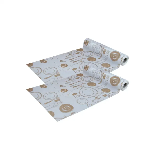 Pratikser Disposable American Service/Placemat Plate - 33x50cm - 2 Rolls