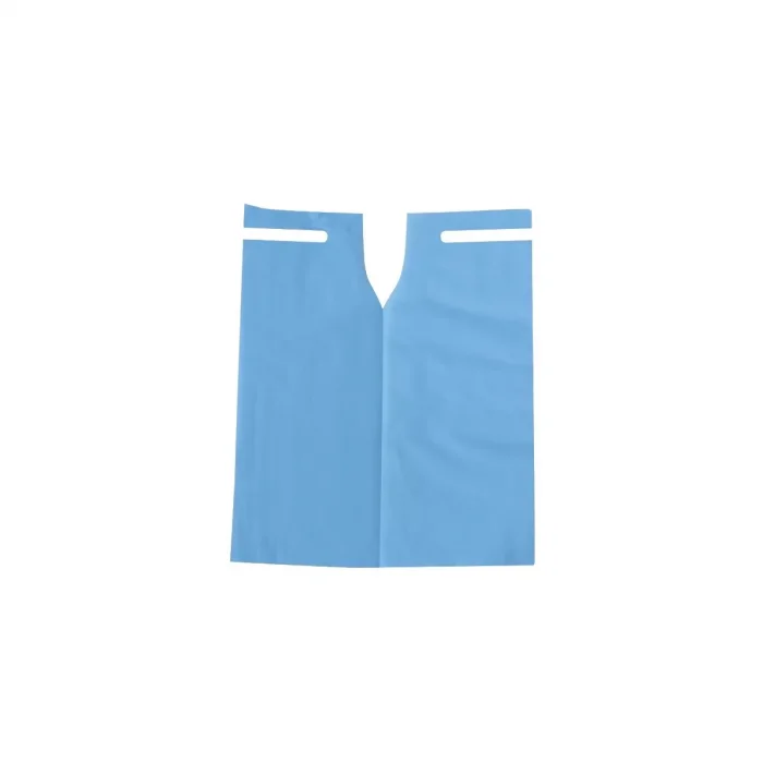 Pratikser Disposable Patient Apron Blue - 50x60cm - Roll