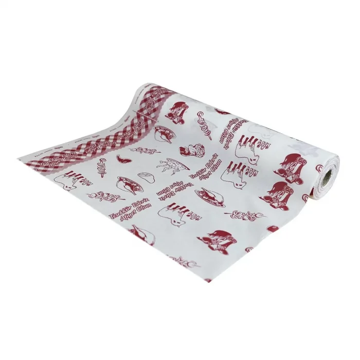 Pratikser Disposable Butcher Packaging Printed - 50x70cm - Roll