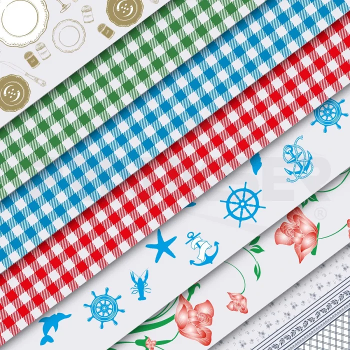 Pratikser Disposable Tablecloth Mixed - 120x150cm - Box