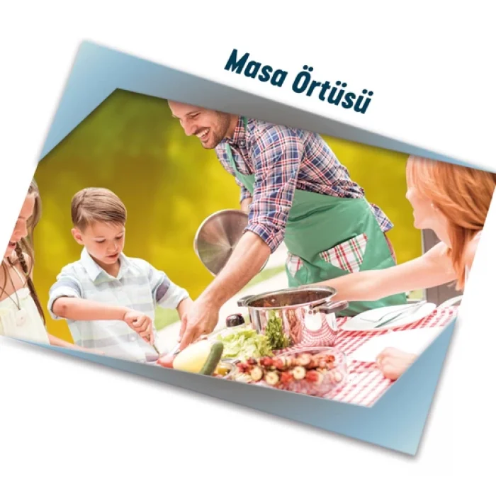 Pratikser Disposable Tablecloth Blue - 120x150cm - 2 Rolls