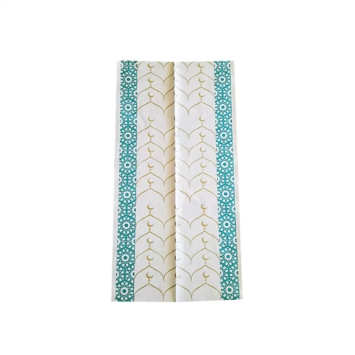 Pratikser Disposable Prayer Rug Crescent - 60x115cm - 100Pcs/Roll - Box