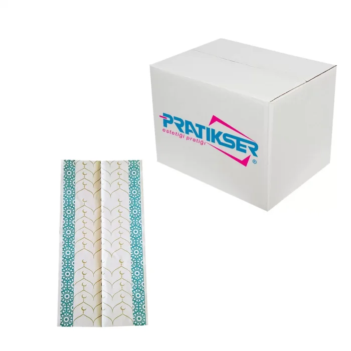 Pratikser Disposable Prayer Rug Crescent - 60x115cm - 20Pcs/Roll - Box