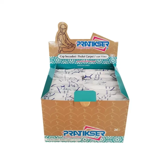 Pratikser Disposable Prayer Rug Crescent - 60x115cm - S.Box