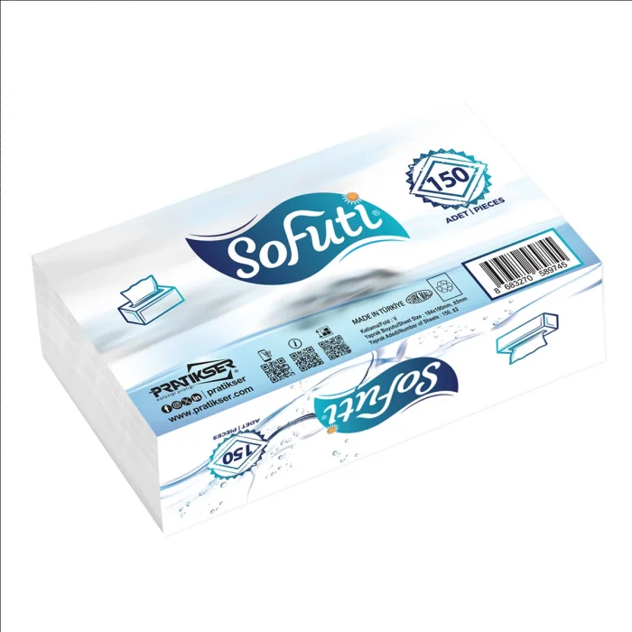 SOFUTI Napkin - 184x190mm - 150Pcs/Pack - Box