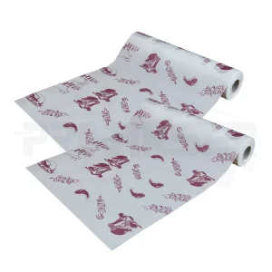 Pratikser Tek Kullanımlık Kasap Ambalaj Baskılı- 33x50cm - 2 Rulo