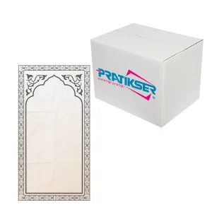 Pratikser Tek Kullanımlık Seccade Ç.Siyah - 60x115cm - 100Ad/Rulo - Koli