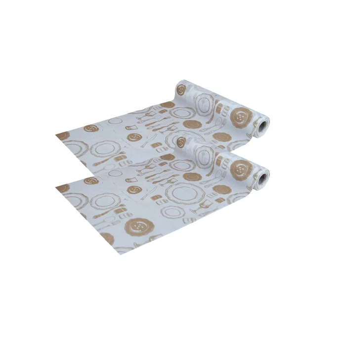 Pratikser Disposable American Service/Placemat Plate - 33x50cm - 2 Rolls