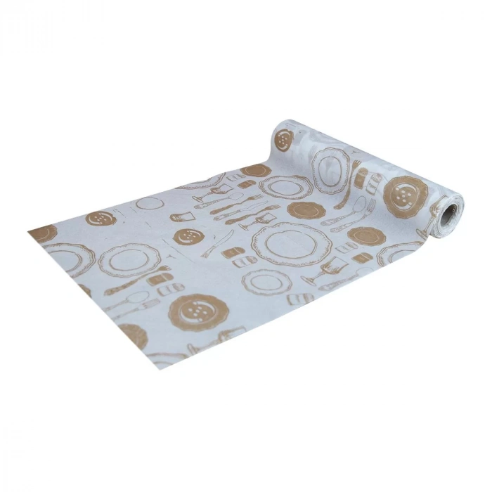 Pratikser Disposable American Service/Placemat Plate - 33x50cm - Box