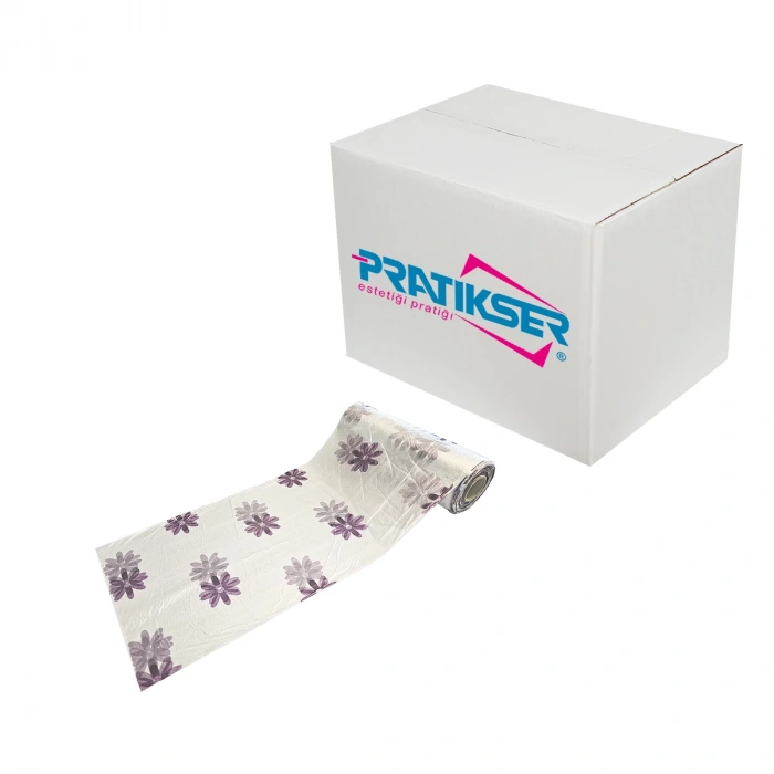 Pratikser Tek Kullanımlık Polietilen Masa Örtüsü Papatya - 150x150cm - 20Ad/Rulo - Koli