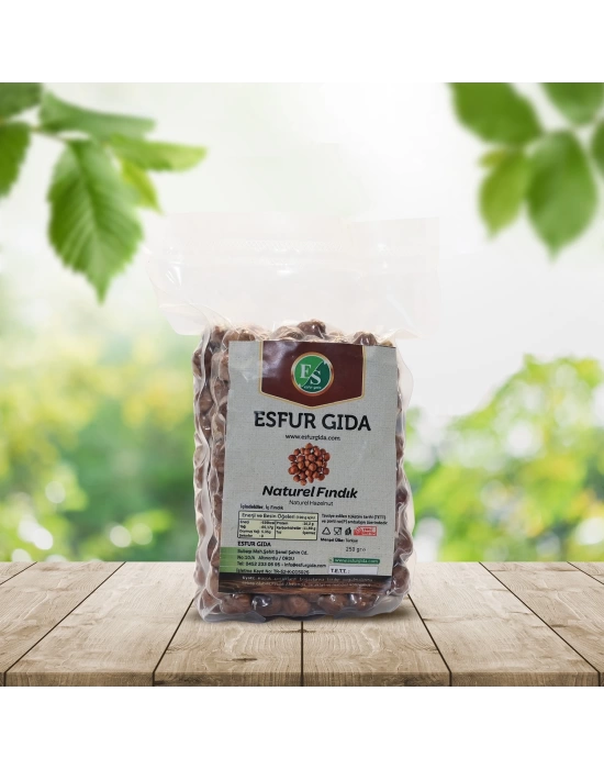 Esfur Naturel Fındık 250 gr