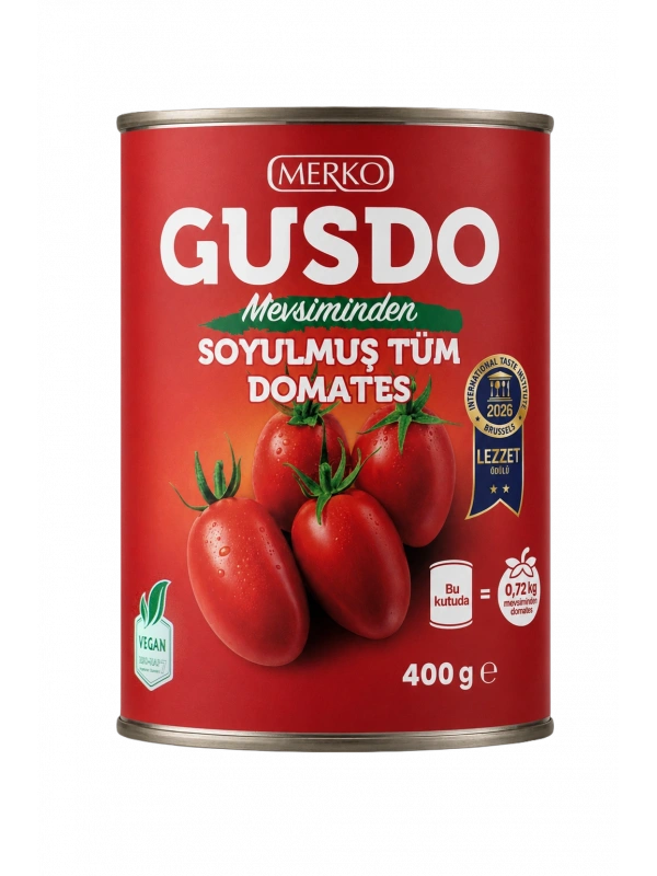 Soyulmuş Tüm Domates