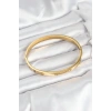 316L Çelik Gold Renk 65 mm Kadın Kelepçe Bileklik