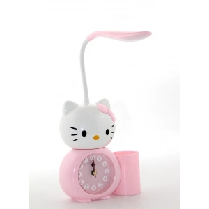Hello Kitty Masa Lambası Saat Ve Kalemlik Alk2584