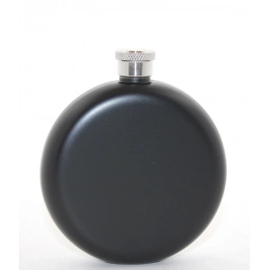 Paslanmaz Çelik Yuvarlak 5 Oz Tekli Matara Alk2678