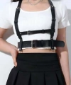 Deri Göğüs Harness Ve Choker-tasma Takım - Brf959