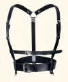 Deri Göğüs Harness Ve Choker-tasma Takım - Brf959