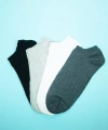Dikişsiz Kadın Bilek Çorap Dört Mevsim Yumuşak Doku 4 Çift