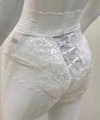 Ekru Dantelli Yüksek Bel Külot Venüs-k1012