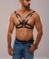Erkek Deri Fantazi Harness - Brfm141
