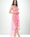 Pembe Petli Tül Şifon Gecelik - 230