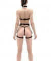 Şık Deri Seksi Harness Takım -  Brf1373
