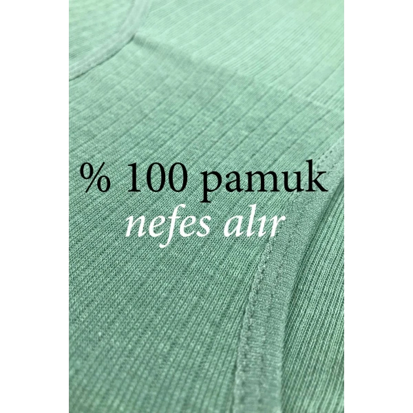 5 Adet Kadın Yüksek Bel Ribana Bato Külot S044