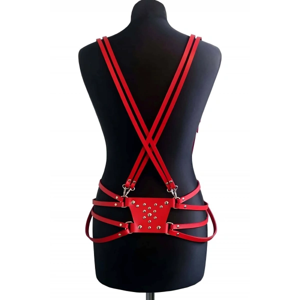 Fantazi Deri Omuzdan Askılı Harness - Brf918