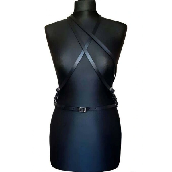 Fantazi Şık Deri Göğüs Harness - Brf919