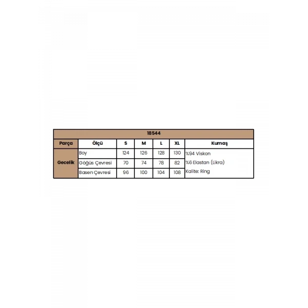 Göğüs Ve Sırt Dekolteli Dantelli Yırtmaçlı Gecelik