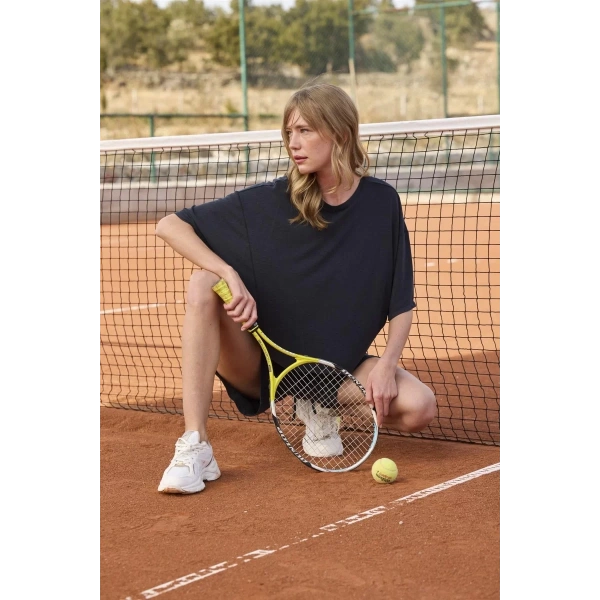 Kısa Kollu Bisiklet Yaka Alt Üst Takım