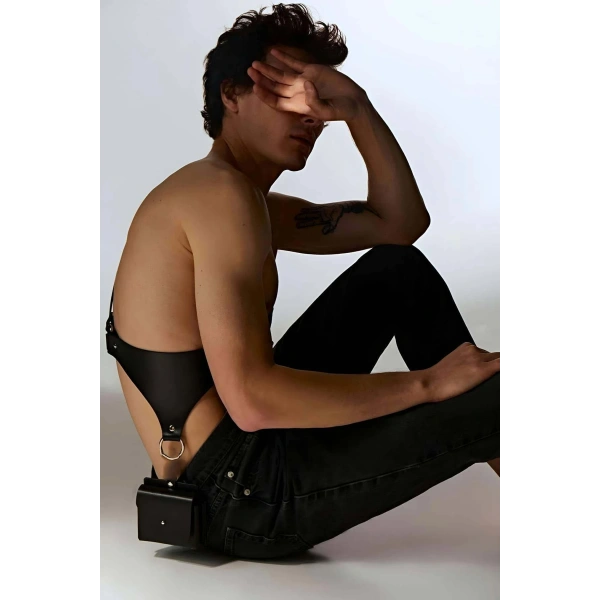 Seksi Erkek Deri Aksesuar - Brfm143