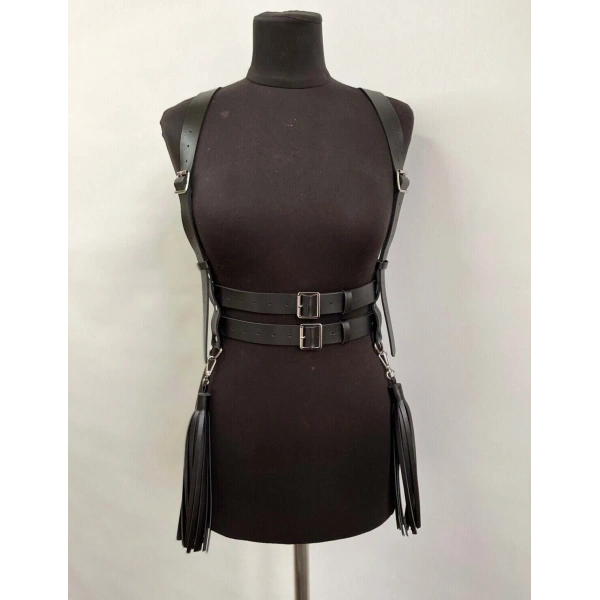 Şık Ve Tarz Püsküllü Deri Kemer - Brf1393