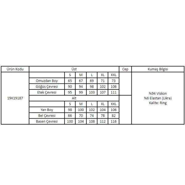 Yakası Detaylı Brode Dantelli Pijama Takımı