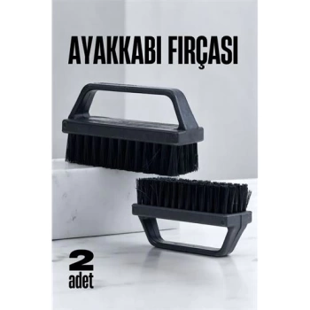 Sert Kıllı Ayakkabı Fırçası - Leke Çıkarıcı Elbise Fırçası 2 ADET