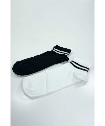 2 Çift Kadın Patik Çorap